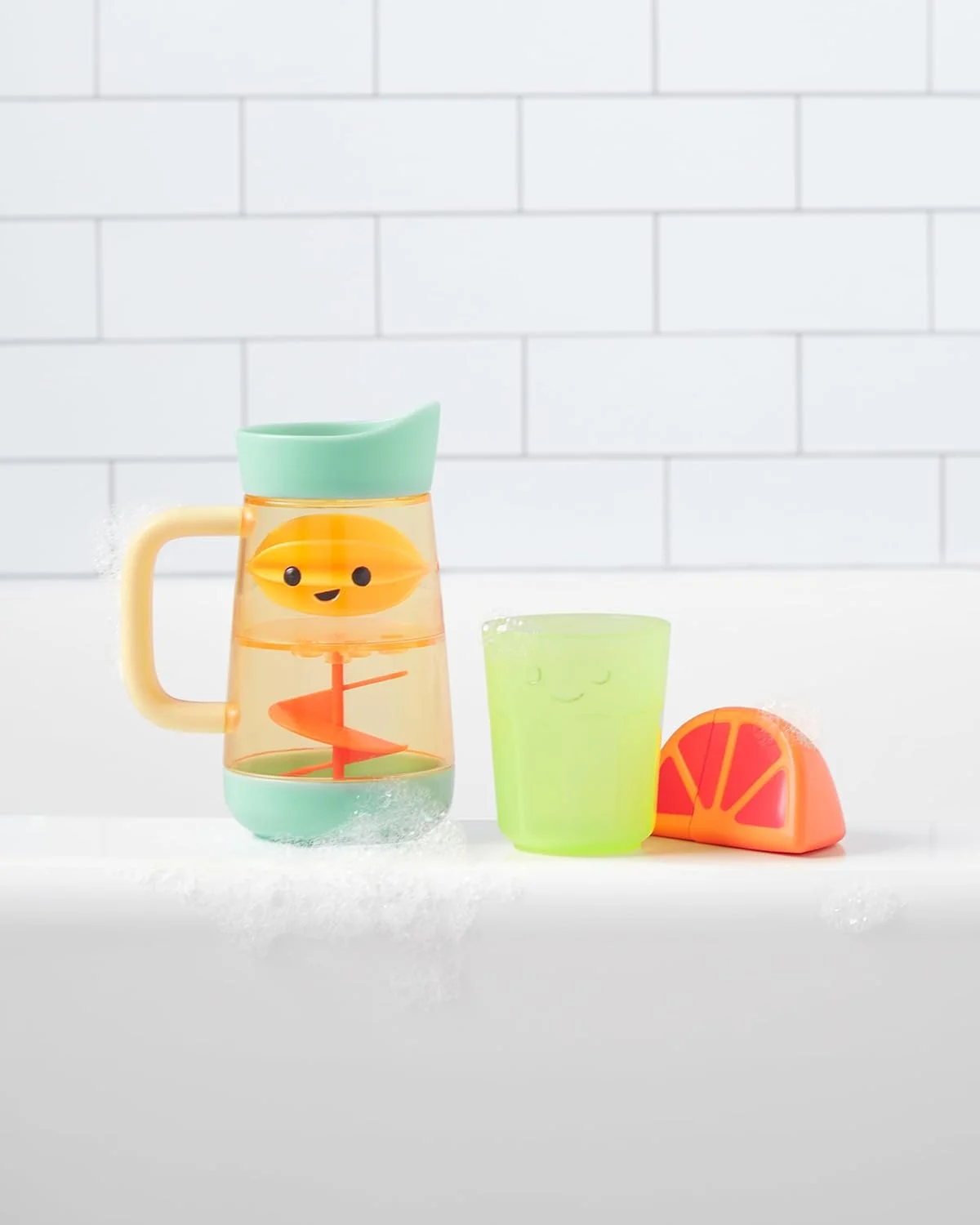 اسباب بازی حمام کافه لیموناد Skip Hop Tub to Table، اسباب بازی های آبی بازی وانمودی، چند رنگ