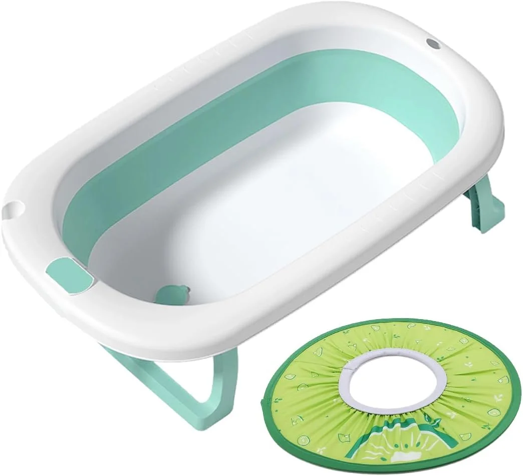 ست وان تاشو استار بیبی به همراه کلاه حمام گرد - بسته 2 عددی - سبز