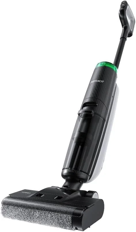 جاروبرقی آب و خاک ایربات مدل H15 مشکی EU - مکش 2 در 1، فیلتراسیون HEPA، مخزن با ظرفیت بالا، طراحی بدون سیم، تخلیه و حمل آسان، جاروبرقی مناسب برای خانه و کارگاه