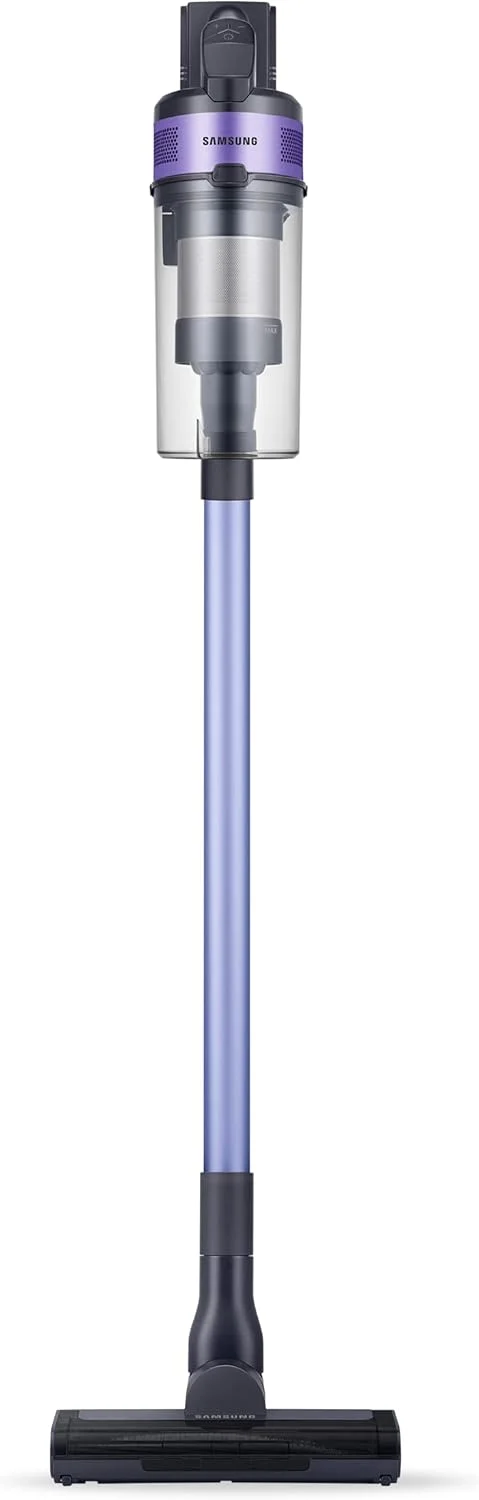 جاروبرقی عصایی بی سیم سامسونگ جت 60 با عملکرد تمیز کنندگی پیشرفته تر، بنفش، سبک و قدرتمند، VS15A6031R4/SG