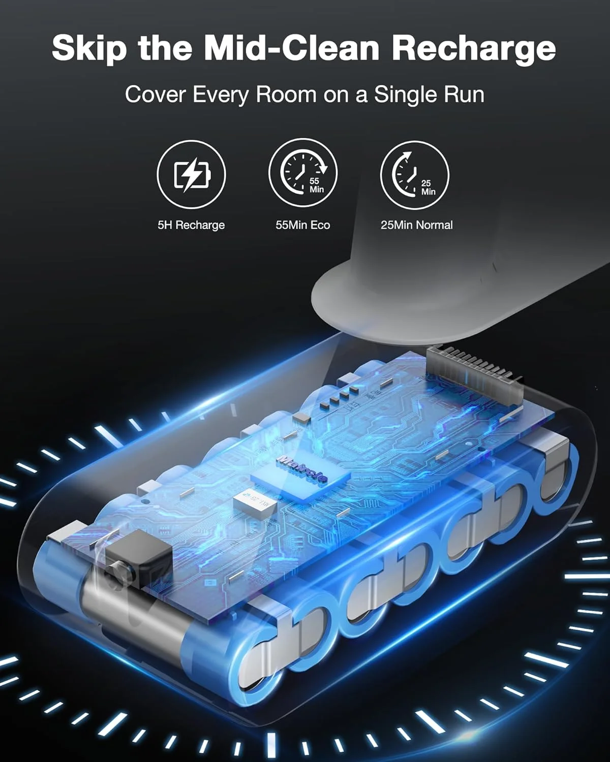 جاروبرقی عصایی شارژی برای منزل، جاروبرقی سبک و قابل شارژ با 55 دقیقه زمان کارکرد، مکش قدرتمند، چراغ جلو LED سبز، تمیز کننده فرش و کف سخت 9 در 1 برای موی حیوانات خانگی