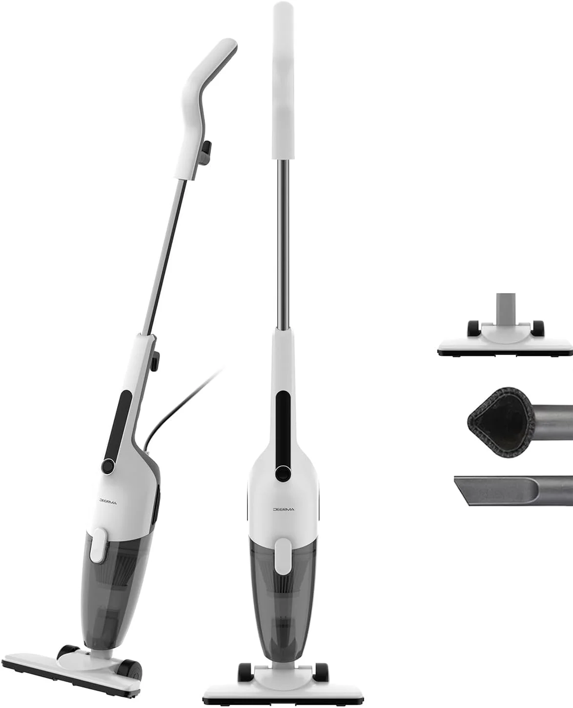 جاروبرقی دستی دیرما مدل DX120C، جاروبرقی چند منظوره 3 در 1 مناسب برای مصارف خانگی با توان 600 وات و مکش قوی 16Kpa، جاروبرقی ایستاده برای استفاده در منزل