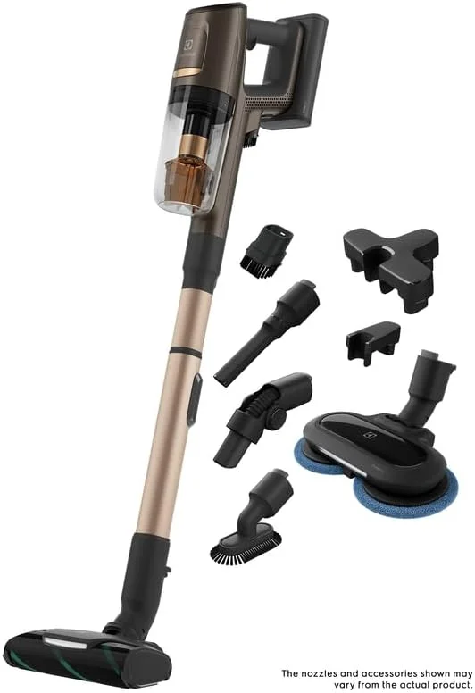 جاروبرقی عصایی الکترولوکس - 150 وات، چراغ جلو LED، PowerPro Hard Floor (EFP91824BR) (بازسازی شده)