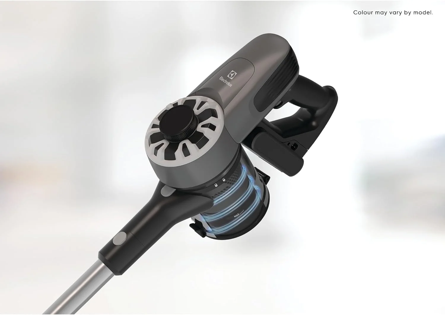 جاروبرقی عصایی شارژی الکترولوکس با مکش قدرتمند، 40 دقیقه زمان کارکرد با 2 سطح قدرت، فیلتراسیون سیکلونی 2 مرحله ای با فیلترهای قابل شستشو، سبک و آسان برای استفاده، مدل EFP31312