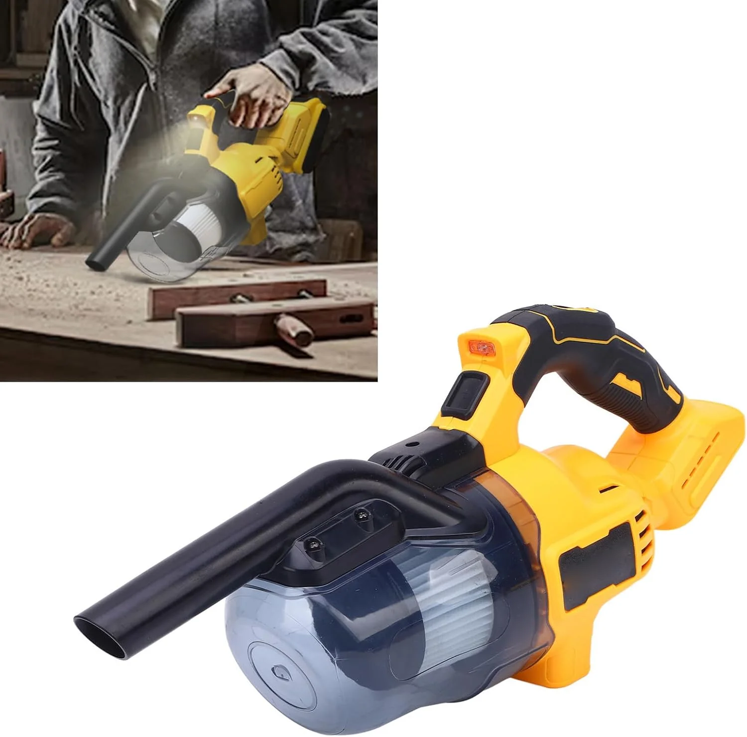 جاروبرقی شارژی با صدای کم مناسب خودرو و سطوح، جاروبرقی بدون سیم برای تجربه ای آرام