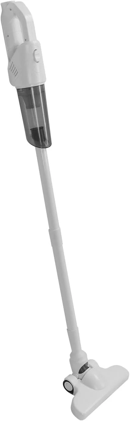 جاروبرقی عصایی سبک خانگی کیکومی، قدرت مکش بالا، بی‌سیم، مناسب سطوح مختلف، جاروبرقی دستی سبک 2 در 1، سفید