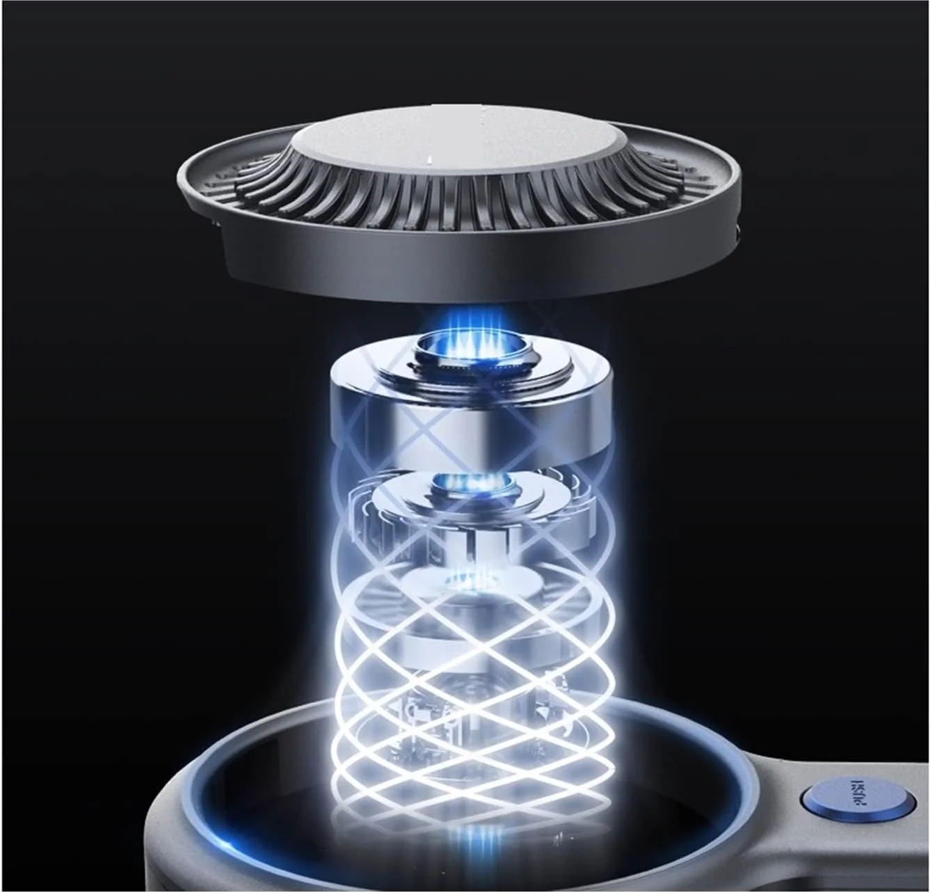 جاروبرقی سیمی با مکش قدرتمند موتور 600 واتی، جاروبرقی دستی عصایی برای موی حیوانات خانگی و فرش