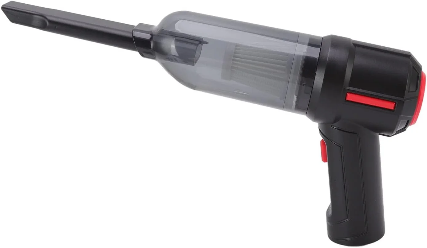 جاروبرقی شارژی کیکومی، جاروبرقی دستی، شارژ USB، مینی برای خانه، ماشین (مشکی)