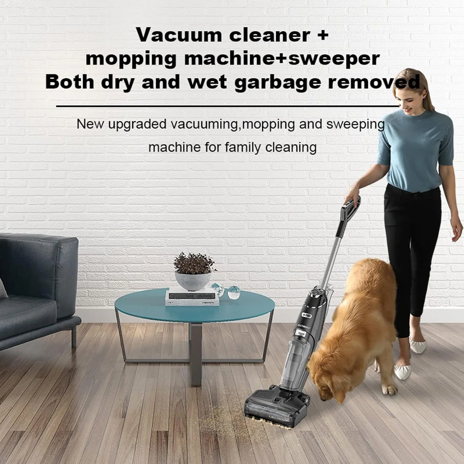 جاروبرقی های خانگی بی سیم هوشمند، سبک وزن، مرطوب و خشک، فرش شوی، خود تمیز شونده