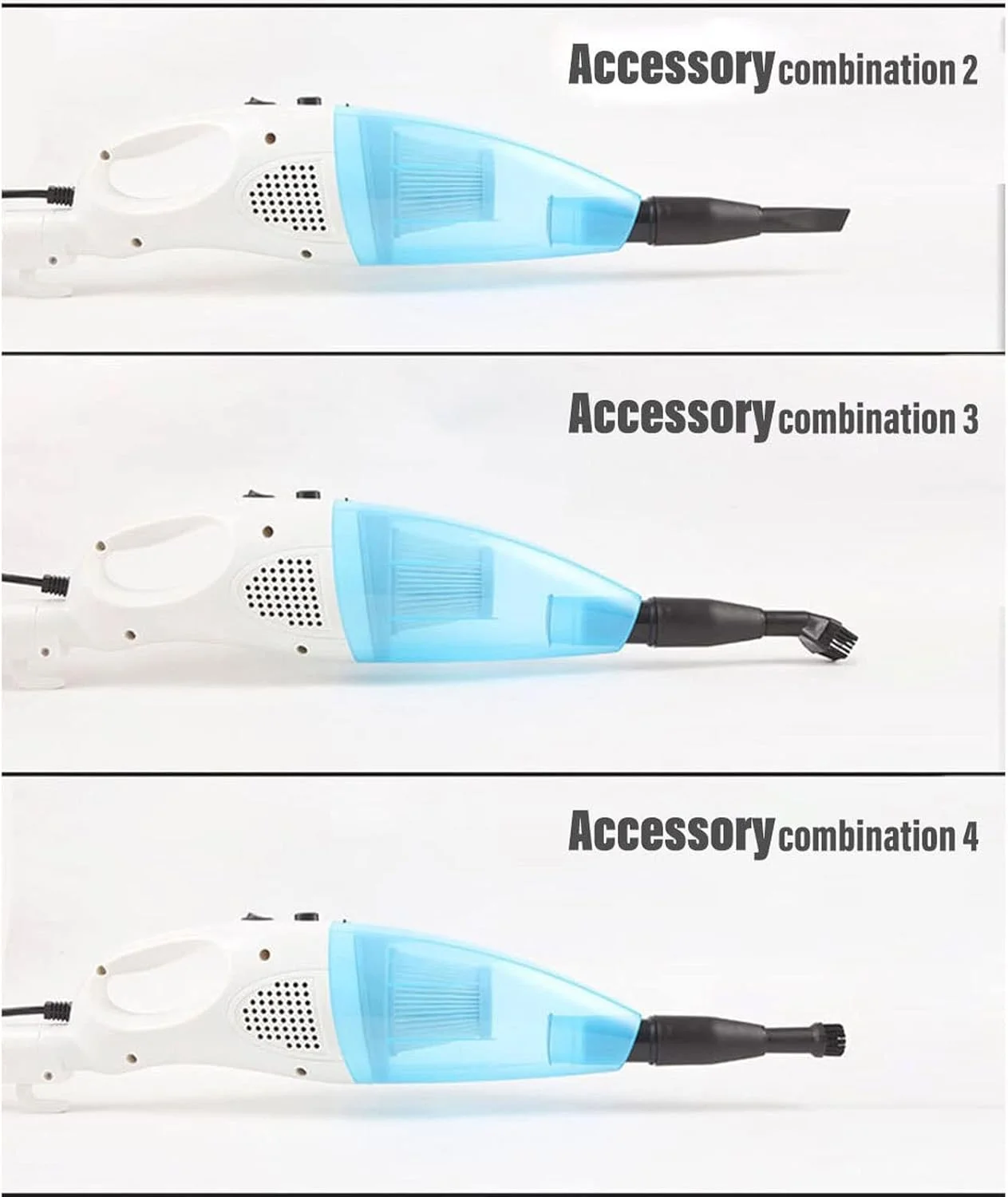 جاروبرقی خانگی فوق العاده بی صدا مینیاتوری میله ای جاروبرقی قابل حمل جمع کننده گرد و غبار مکنده خانگی جاروبرقی دستی (آبی تیره)