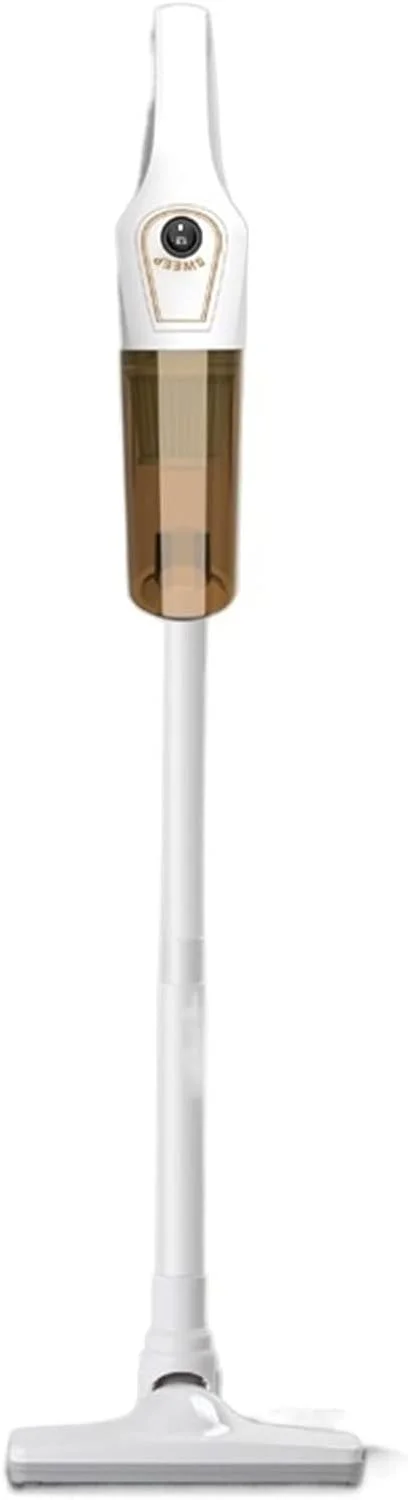 جاروبرقی عصایی بی سیم KRSIAXG مناسب منزل، جاروبرقی دستی عمودی بی سیم برای فرش و سطوح سخت (سفید)