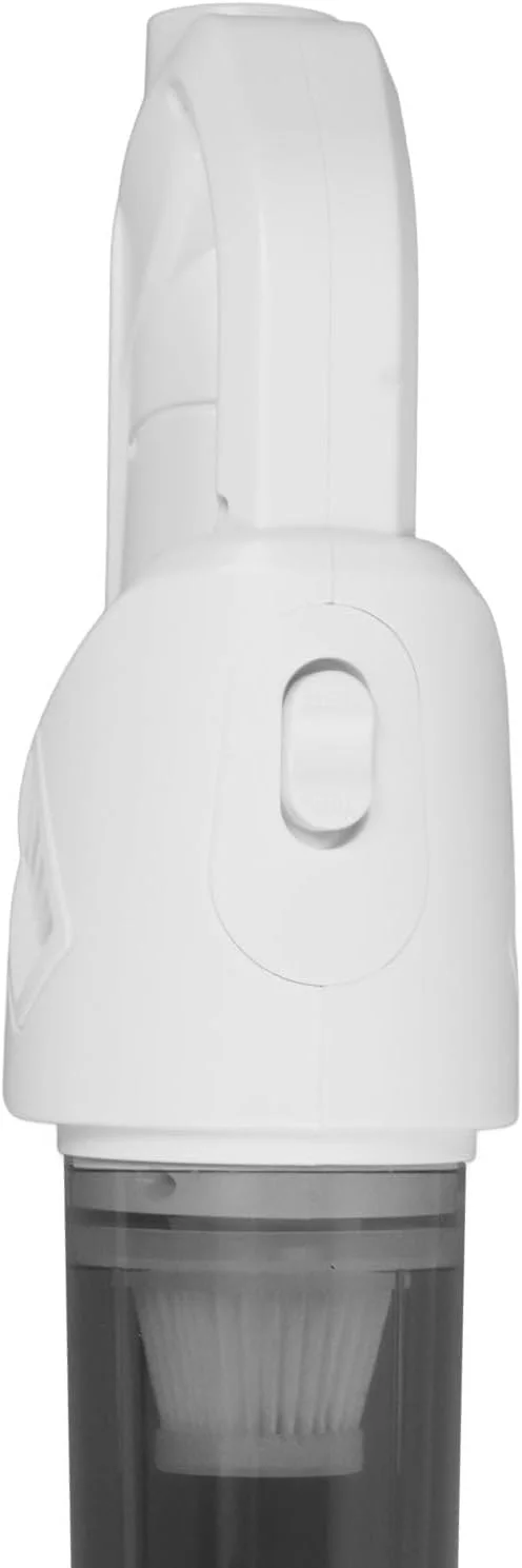 جاروبرقی عصایی سبک وزن با مکش قوی، چند منظوره 2 در 1، جاروبرقی دستی سفید برای خانه و محل کار، ABS، 967 گرم