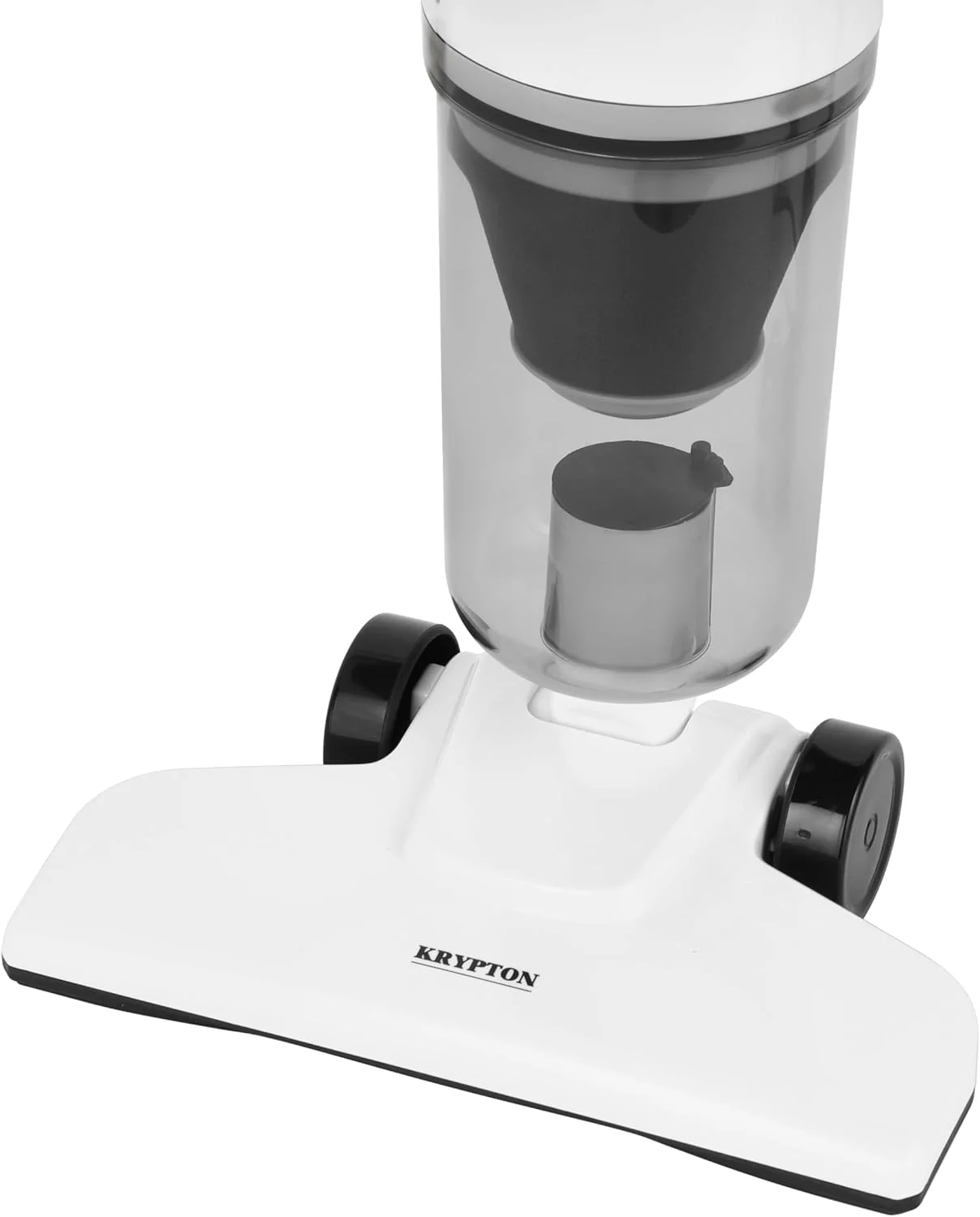 جاروبرقی عصایی و دستی کریپتون - KNVC6603، دارای موتور 600 وات، فیلتر HEPA، مخزن گرد و غبار شفاف، تخلیه آسان گرد و غبار، صدای کم