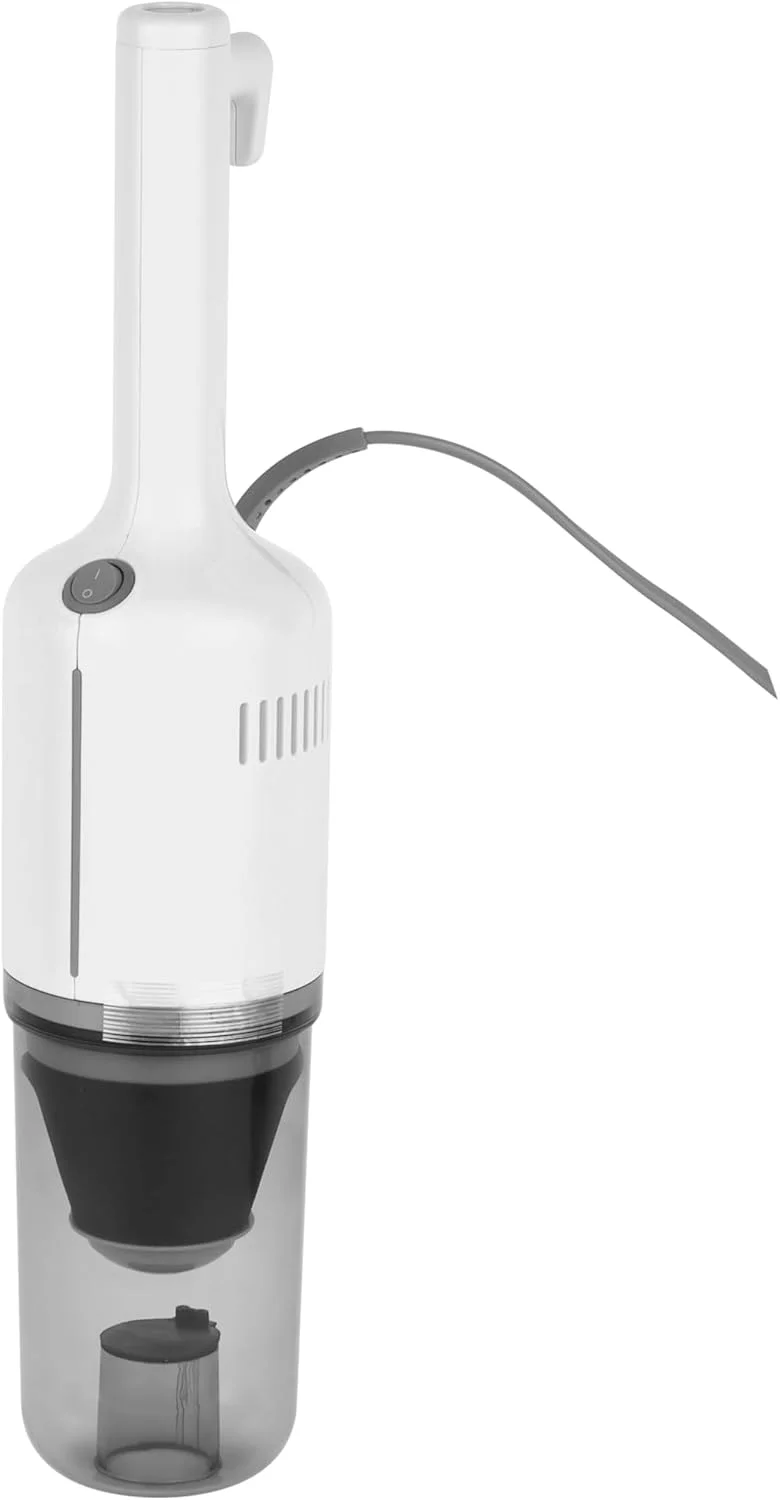 جاروبرقی عصایی و دستی کریپتون - KNVC6603، دارای موتور 600 وات، فیلتر HEPA، مخزن گرد و غبار شفاف، تخلیه آسان گرد و غبار، صدای کم