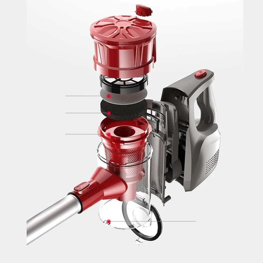 جاروبرقی خانگی، یک وسیله خانگی با مکش قوی برای از بین بردن کنه فرش و جاروبرقی کوچک با قدرت بالا