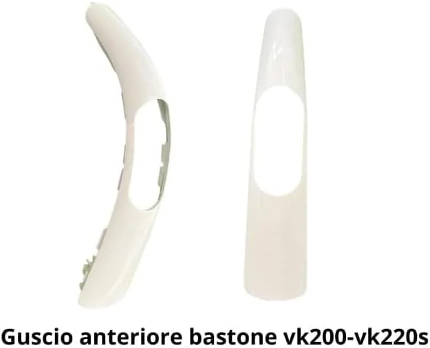 روکش دسته جلویی پلاستیکی سفید سازگار با Vorwerk Kobold VK200 VK220S - دسته جایگزین - نصب آسان