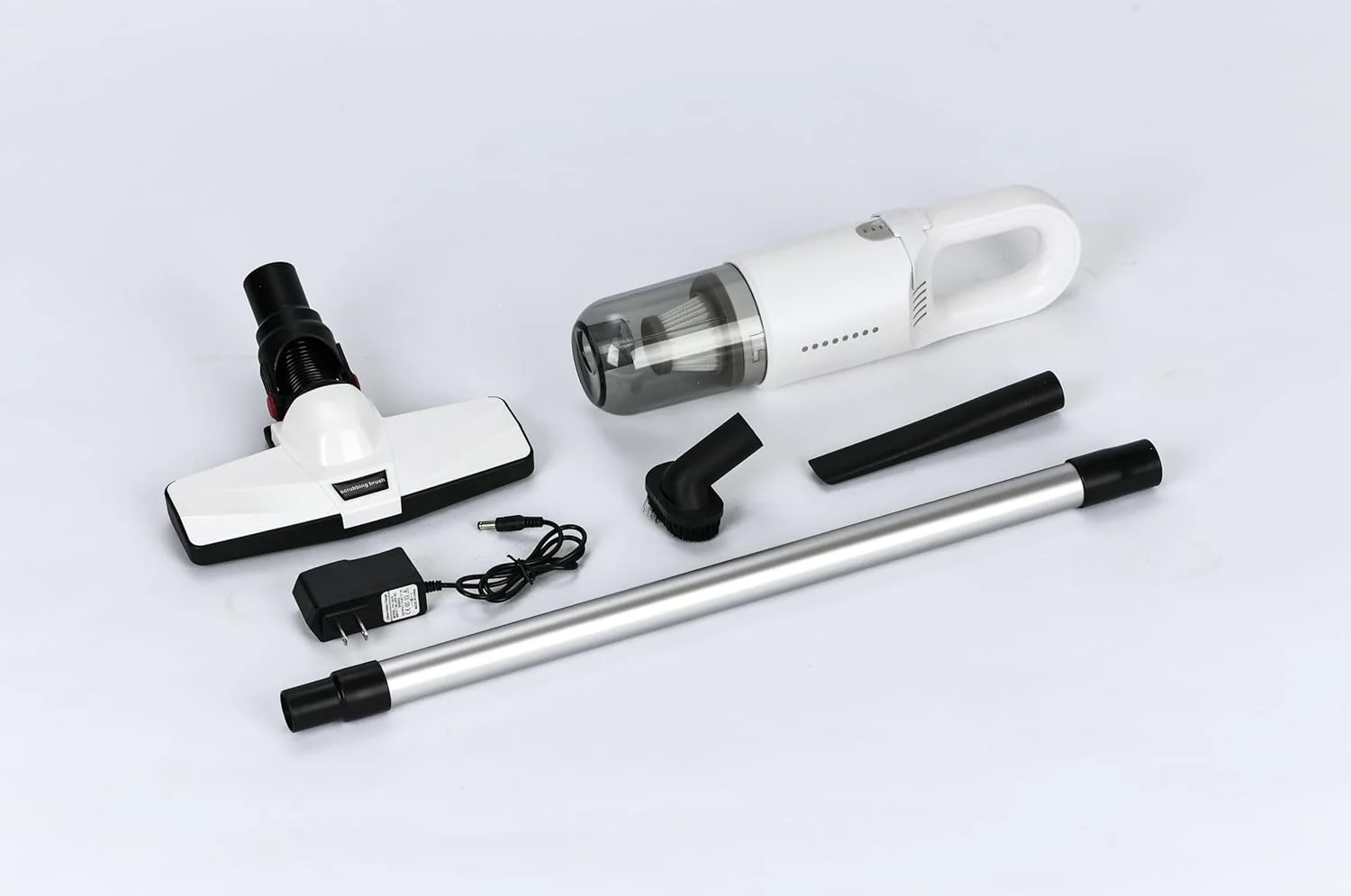 جاروبرقی عصایی بی سیم قابل حمل پرودو 11-12Kpa 100W 7800mAh - سفید