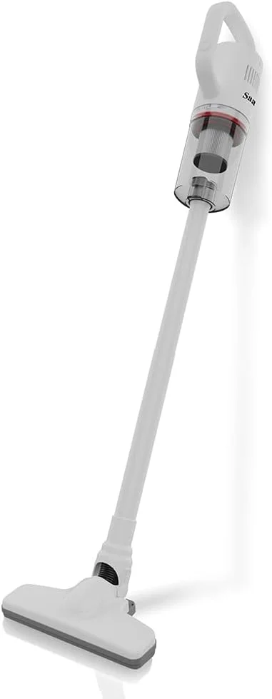 جاروبرقی عصایی فوق العاده کارآمد ساچی – مکش قدرتمند، فیلتراسیون پیشرفته HEPA، عملکرد بی صدا و مخزن گرد و غبار بزرگ – ایده آل برای تمیز کردن آسان و روزمره NL-VC-1113-WH