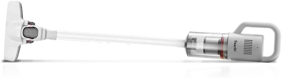 جاروبرقی عصایی فوق العاده کارآمد ساچی – مکش قدرتمند، فیلتراسیون پیشرفته HEPA، عملکرد بی صدا و مخزن گرد و غبار بزرگ – ایده آل برای تمیز کردن آسان و روزمره NL-VC-1113-WH جاروبرقی عصایی فوق العاده کارآمد ساچی – مکش قدرتمند، فیلتراسیون پیشرفته HEPA، عملکرد بی صدا و مخزن گرد و غبار بزرگ – ایده آل برای تمیز کردن آسان و روزمره NL-VC-1113-WH