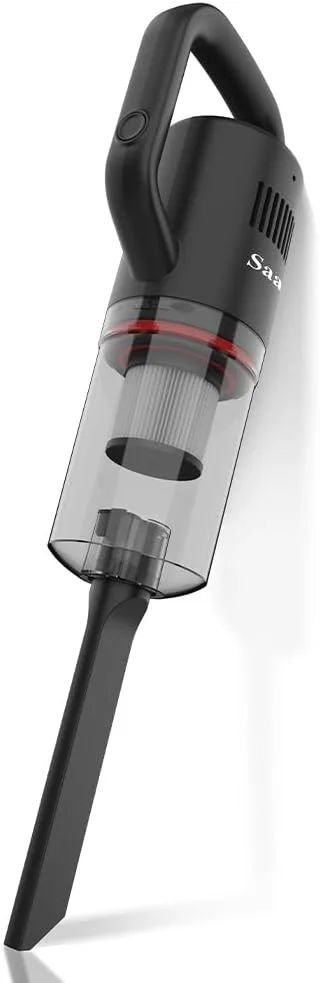 جاروبرقی عصایی فوق العاده کارآمد ساچی - مکش قدرتمند، فیلتراسیون پیشرفته HEPA، عملکرد بی صدا و مخزن گرد و غبار بزرگ - ایده آل برای تمیز کردن آسان و روزمره NL-VC-1113-BK