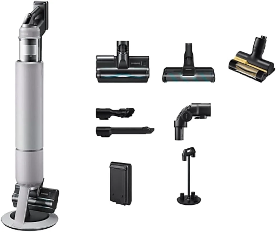 جاروبرقی عصایی سبک سامسونگ Bespoke AI Jet Lite با مکش قدرتمند 280 وات مدل VS80F28DFP/SG