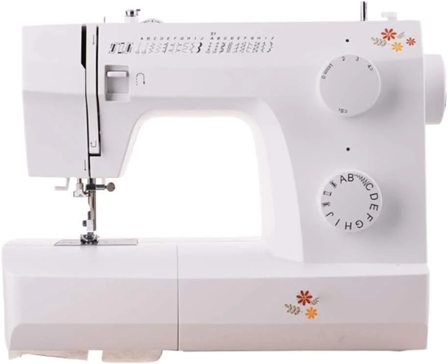 چرخ خیاطی قابل حمل و جمع و جور TONGSH با کاربری آسان، 20 مدل دوخت به همراه پدال پایی