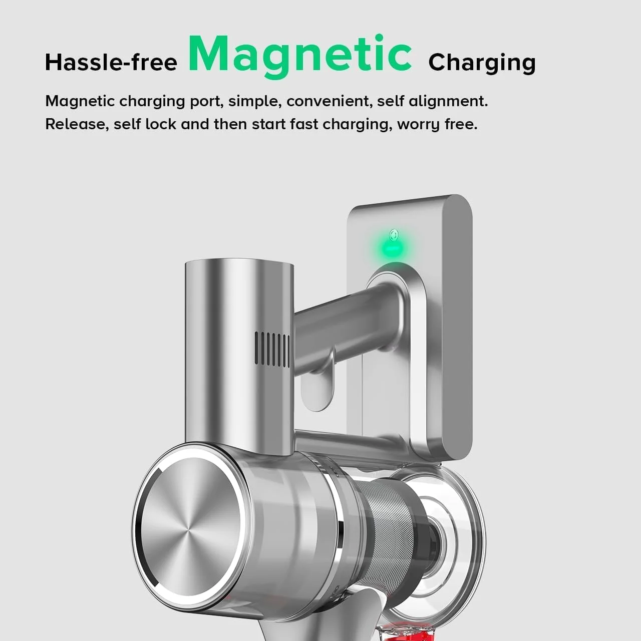 جاروبرقی عصایی ایربات سوپرسونیکس Aura، وزن دسته | 1.2 کیلوگرم، ظرفیت مخزن گرد و غبار | 0.8 لیتر، نمایشگر LED، ظرفیت باتری | 2200mAh لیتیوم-یون، قدرت مکش | تا 19.5kPa، زمان کارکرد | تا 45 دقیقه*