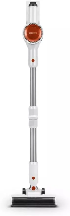 جاروبرقی عصایی شارژی 2 در 1 THOMPSON Tornado VCHSD300GC، جاروبرقی دستی، مشکی/سبز، 130 وات، 700 میلی لیتر