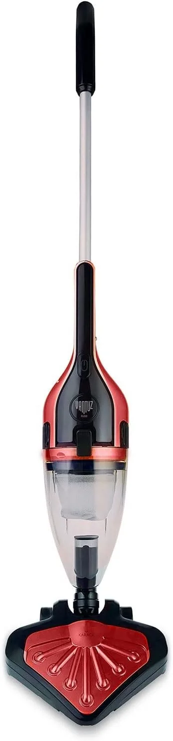 جاروبرقی خانگی تیاندی‌اف‌وای، جاروبرقی دستی عمودی با فیلتر EPA، مخزن گرد و غبار 1 لیتری، لوازم خانگی مدرن با کیفیت (رزگلد)