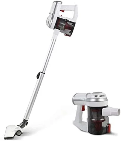 جاروبرقی خانگی سبک وزن بی سیم، جاروبرقی عصایی، جاروبرقی دستی سبک و فوق العاده بی صدا برای موی حیوانات خانگی و فرش ماشین