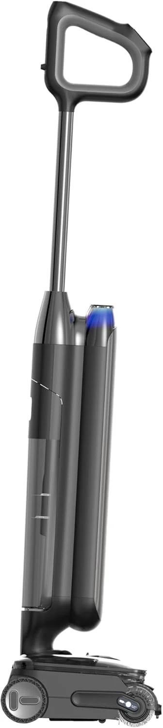 جاروبرقی آب و خشک بخار شوی Tineco Floor One S9 Artist، تمیز کردن بخار با دمای بالا، مکش 22 کیلو پاسکال، SmoothDrive 360 درجه، طراحی ضد گره خوردگی، Flashdry 185 درجه فارنهایت، زمان کارکرد طولانی، 180 درجه تخت