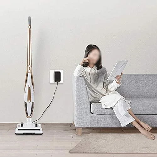 جاروبرقی شارژی UOKUGZ، کیت جاروبرقی عصایی، جاروبرقی دستی سبک وزن قابل حمل قدرتمند با باتری لیتیوم یونی قابل شارژ و شارژر