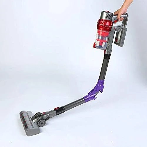 جاروبرقی دستی بی سیم UOKUGZ، برای فرش و کف سخت منزل، سبک وزن، قدرت مکش قوی، برس های برقی، جاروبرقی عصایی بی سیم.