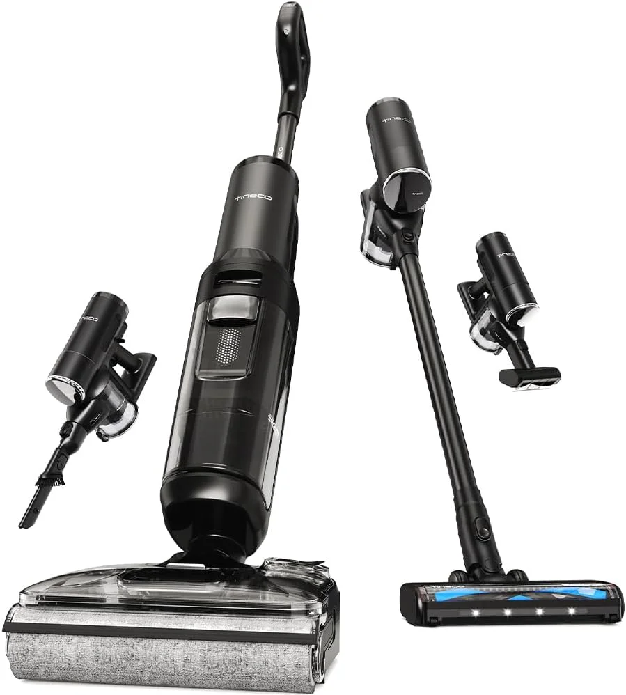 دستگاه تمیز کننده چند منظوره تینکو مدل Floor One Switch S7 Stretch، جاروبرقی و کف شوی هوشمند، بیسیم، با قابلیت ضد گره خوردگی دوگانه و خشککن سریع دستگاه تمیز کننده چند منظوره تینکو مدل Floor One Switch S7 Stretch، جاروبرقی و کف شوی هوشمند، بیسیم، با قابلیت ضد گره خوردگی دوگانه و خشککن سریع