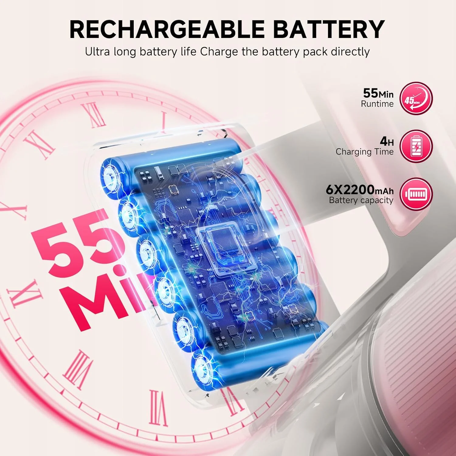 جاروبرقی شارژی برای منزل - N506 جاروبرقی شارژی برای منزل - N506