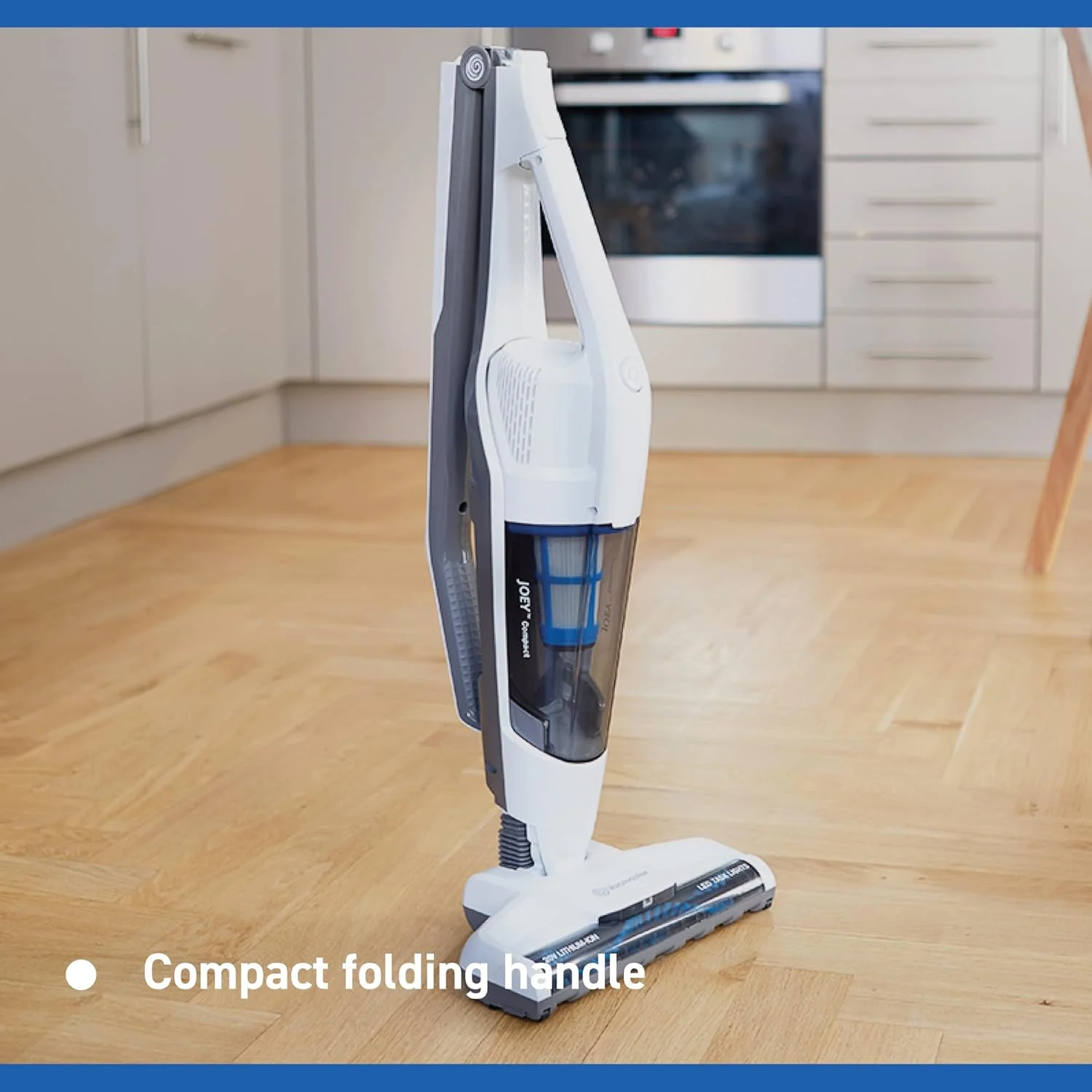 جاروبرقی عصایی بی سیم کوچک Vacmaster Joey. جاروبرقی عصایی سبک وزن 2 در 1 با قابلیت جدا شدن به صورت دستی. 20 ولت، تا 30 دقیقه زمان کارکرد، فیلتر HEPA 13، پایه شارژ جاروبرقی عصایی بی سیم کوچک Vacmaster Joey. جاروبرقی عصایی سبک وزن 2 در 1 با قابلیت جدا شدن به صورت دستی. 20 ولت، تا 30 دقیقه زمان کارکرد، فیلتر HEPA 13، پایه شارژ