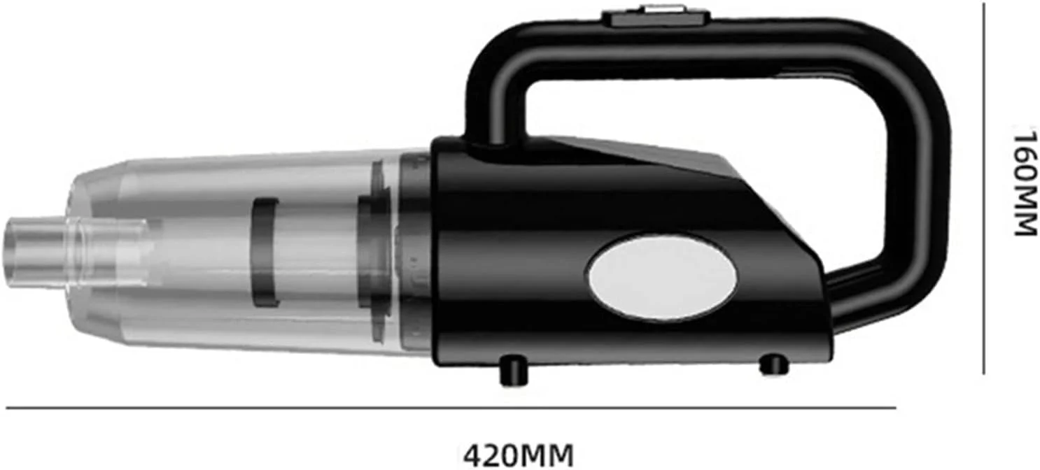 جاروبرقی قدرتمند خودرو، جاروبرقی بی سیم قابل حمل (مشکی) جاروبرقی قدرتمند خودرو، جاروبرقی بی سیم قابل حمل (مشکی)