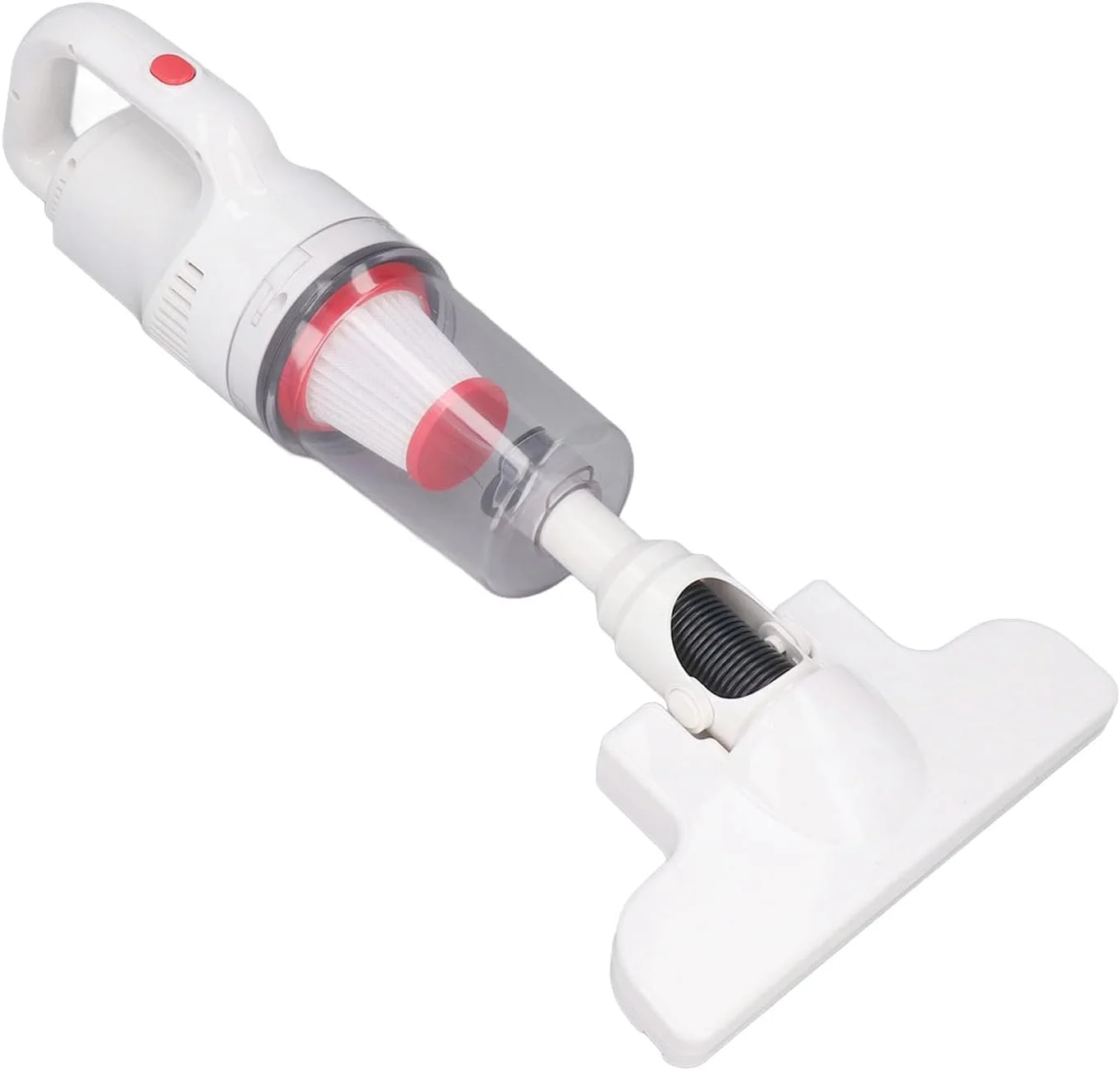 جاروبرقی شارژی 120 واتی با مکش قوی 12000 پاسکال، موتور 39800 دور در دقیقه، برس 360 درجه برای کف خانه و ماشین (سبک وزن 1470 گرم، قابل شارژ با USB C)