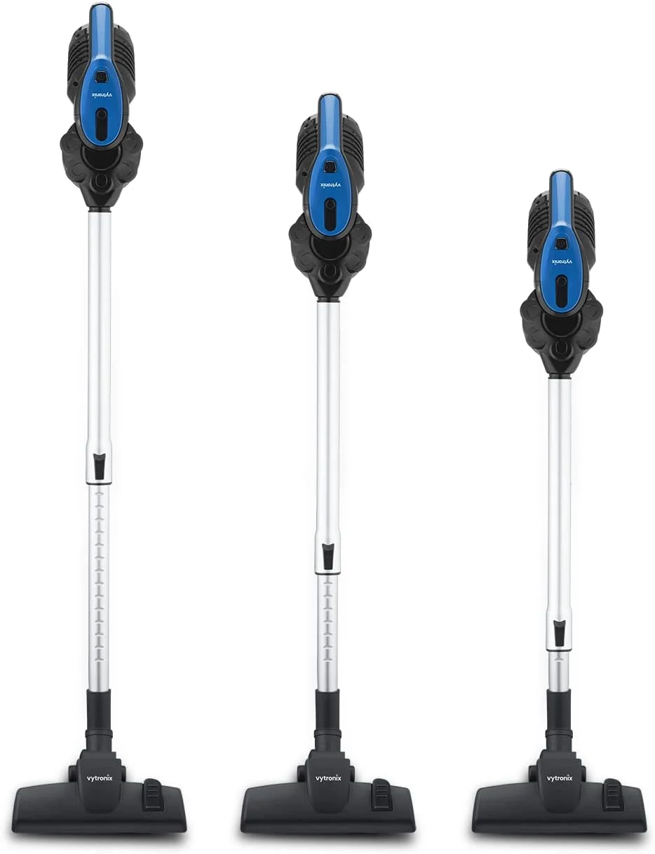 جاروبرقی عصایی ایستاده وایتراونیکس HSV3 | جاروبرقی دستی و عصایی سبک وزن، جمع و جور، قدرتمند و چند منظوره با سیم | 600 وات، سیم برق 5 متری | 2.5 کیلوگرم جاروبرقی عصایی ایستاده وایتراونیکس HSV3 | جاروبرقی دستی و عصایی سبک وزن، جمع و جور، قدرتمند و چند منظوره با سیم | 600 وات، سیم برق 5 متری | 2.5 کیلوگرم