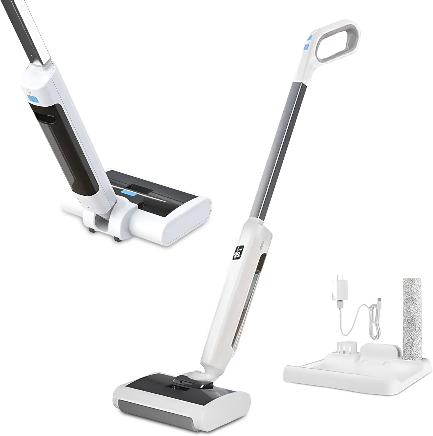 جاروبرقی شارژی تر و خشک با قدرت 20 وات - دارای دو مخزن آب، عملکرد خود تمیز شونده و 40-60 دقیقه زمان کارکرد - باتری 2600 میلی آمپر ساعتی - ایده آل برای موی حیوانات خانگی و سطوح سخت جاروبرقی شارژی تر و خشک با قدرت 20 وات - دارای دو مخزن آب، عملکرد خود تمیز شونده و 40-60 دقیقه زمان کارکرد - باتری 2600 میلی آمپر ساعتی - ایده آل برای موی حیوانات خانگی و سطوح سخت