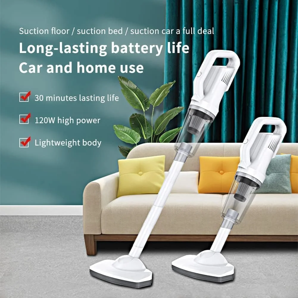 جاروبرقی عصایی شارژی ورلدترونیکس با چراغ LED - سبک وزن، مناسب برای کف سخت، فرش، موی حیوانات خانگی، ماشین، خانه، نگهداری آسان، فیلتر قابل شستشو جاروبرقی عصایی شارژی ورلدترونیکس با چراغ LED - سبک وزن، مناسب برای کف سخت، فرش، موی حیوانات خانگی، ماشین، خانه، نگهداری آسان، فیلتر قابل شستشو