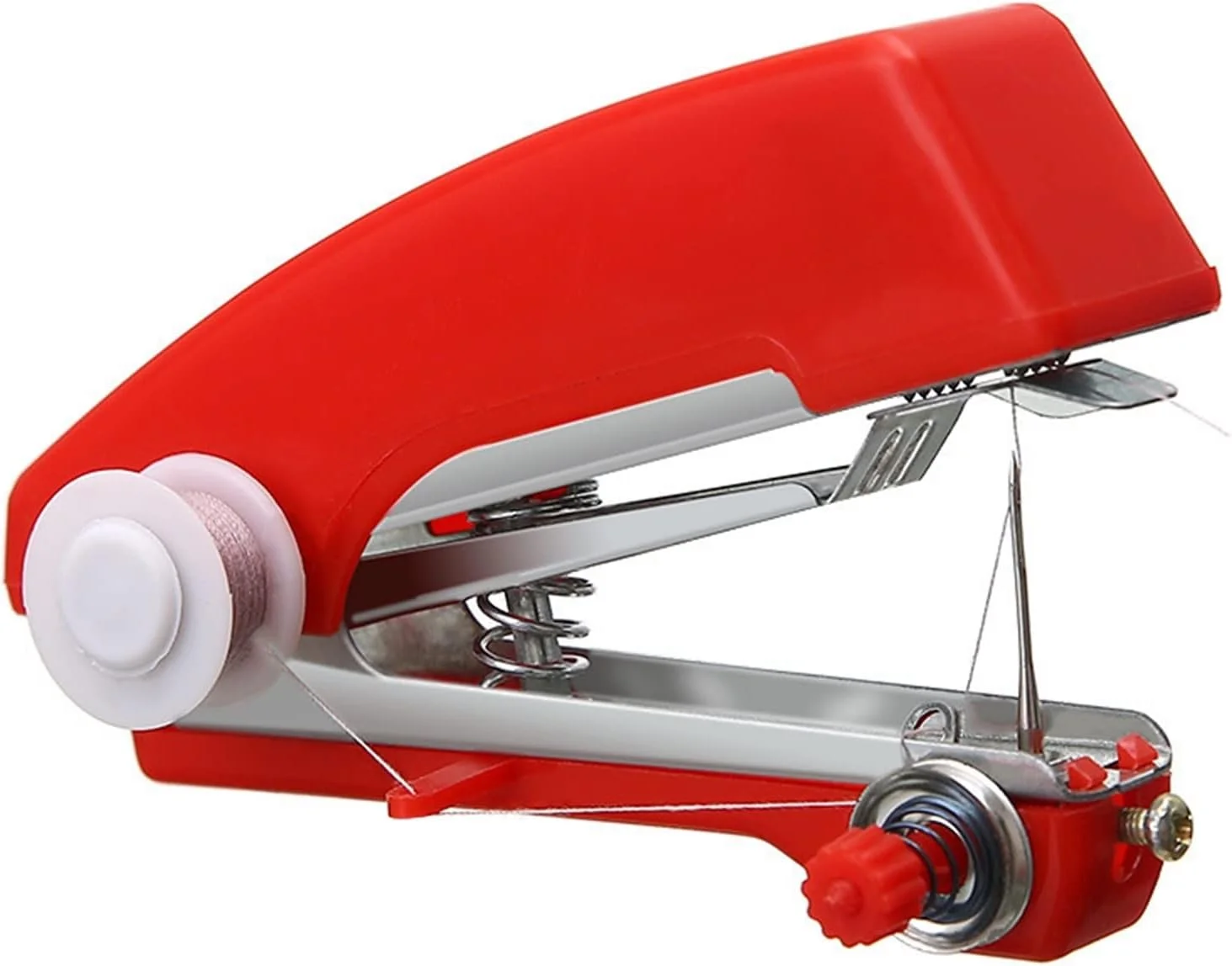 چرخ خیاطی کوچک YHUAEE، چرخ خیاطی دستی خانگی جیبی، چرخ خیاطی مسافرتی کوچک قابل حمل چند منظوره