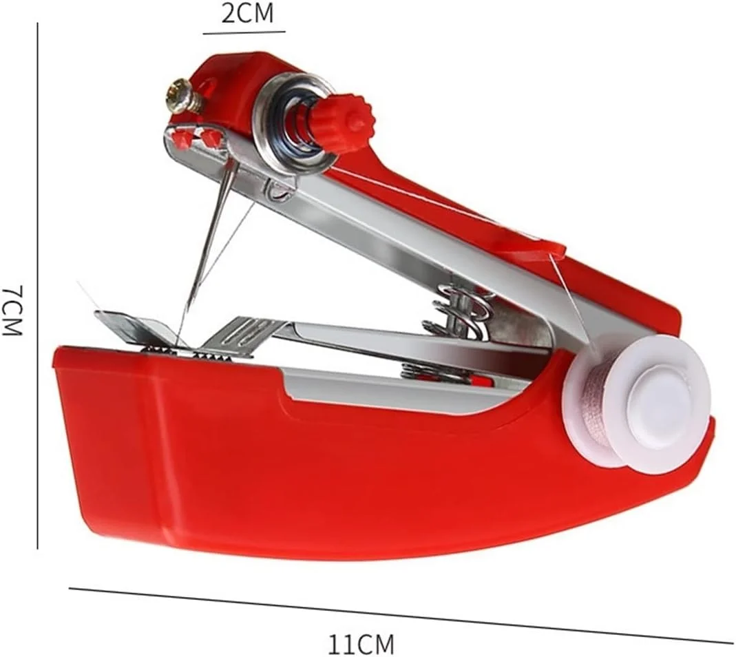 چرخ خیاطی کوچک YHUAEE، چرخ خیاطی دستی خانگی جیبی، چرخ خیاطی مسافرتی کوچک قابل حمل چند منظوره چرخ خیاطی کوچک YHUAEE، چرخ خیاطی دستی خانگی جیبی، چرخ خیاطی مسافرتی کوچک قابل حمل چند منظوره