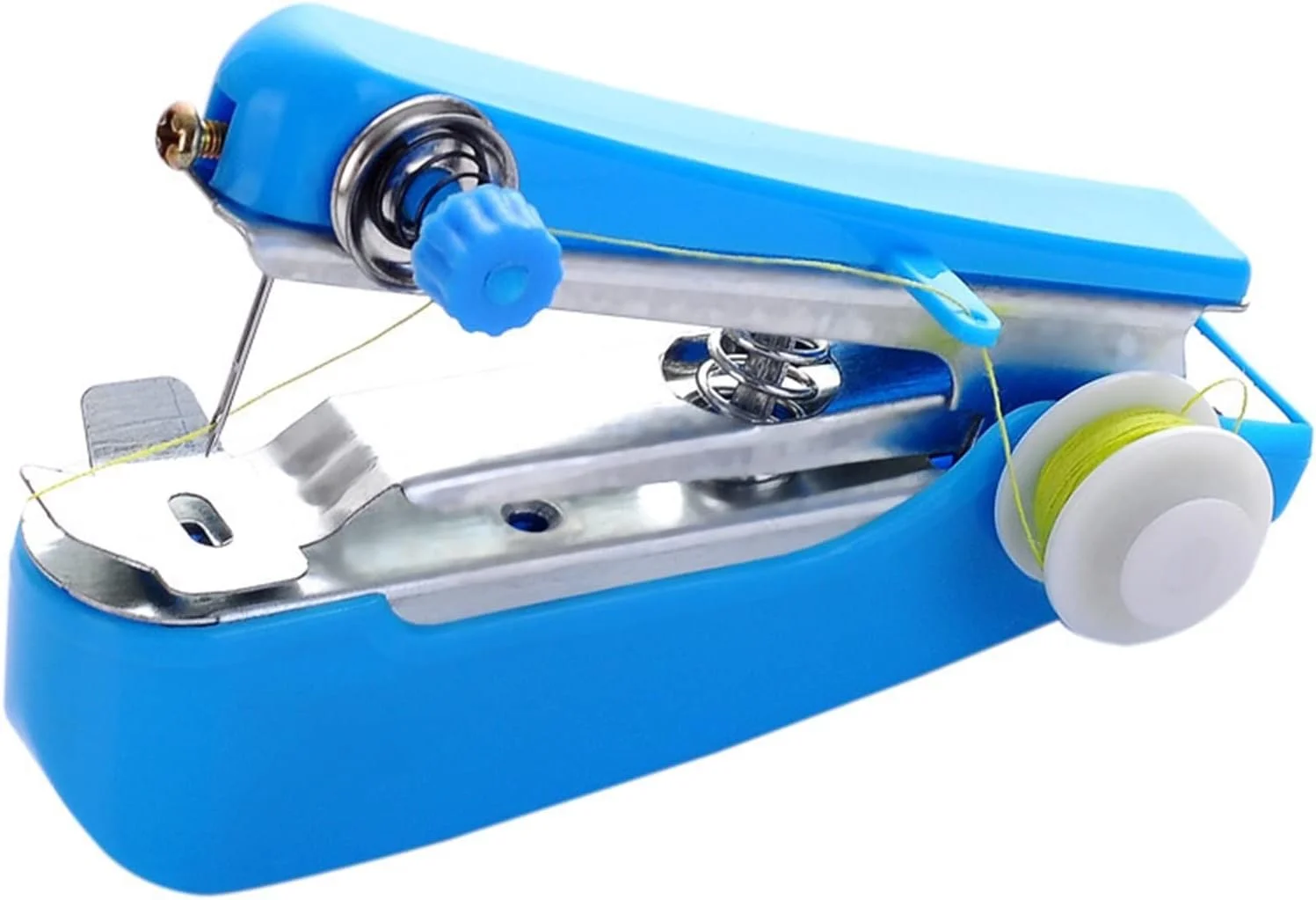 چرخ خیاطی YHUAEE، 1 عدد چرخ خیاطی دستی کوچک قابل حمل، ابزار خیاطی دستی، ابزار خیاطی سریع پارچه و لباس چرخ خیاطی YHUAEE، 1 عدد چرخ خیاطی دستی کوچک قابل حمل، ابزار خیاطی دستی، ابزار خیاطی سریع پارچه و لباس