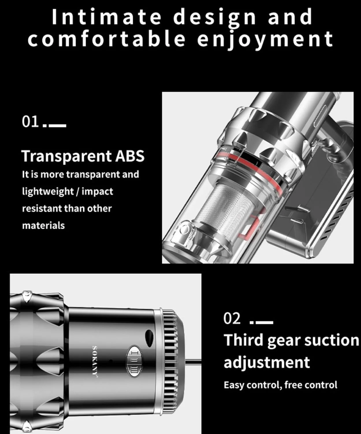 جاروبرقی عصایی XISICIAO، جاروبرقی عصایی دستی سیم دار 4 متری، جاروبرقی مخزنی سایکلونیک 1400 واتی برای کف سخت/فرش/موهای حیوانات خانگی، فیلتراسیون 5 مرحله ای (توجه: نسخه بی سیم نیست) جاروبرقی عصایی XISICIAO، جاروبرقی عصایی دستی سیم دار 4 متری، جاروبرقی مخزنی سایکلونیک 1400 واتی برای کف سخت/فرش/موهای حیوانات خانگی، فیلتراسیون 5 مرحله ای (توجه: نسخه بی سیم نیست)