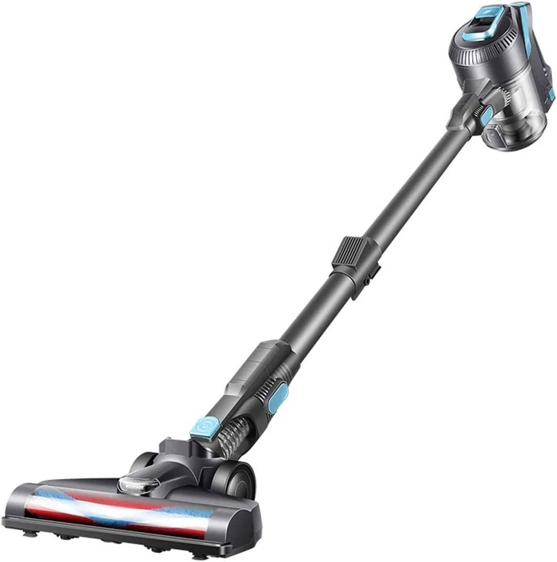 جاروبرقی عمودی با کیفیت بی سیم کم صدا، جمع کننده گرد و غبار قابل حمل