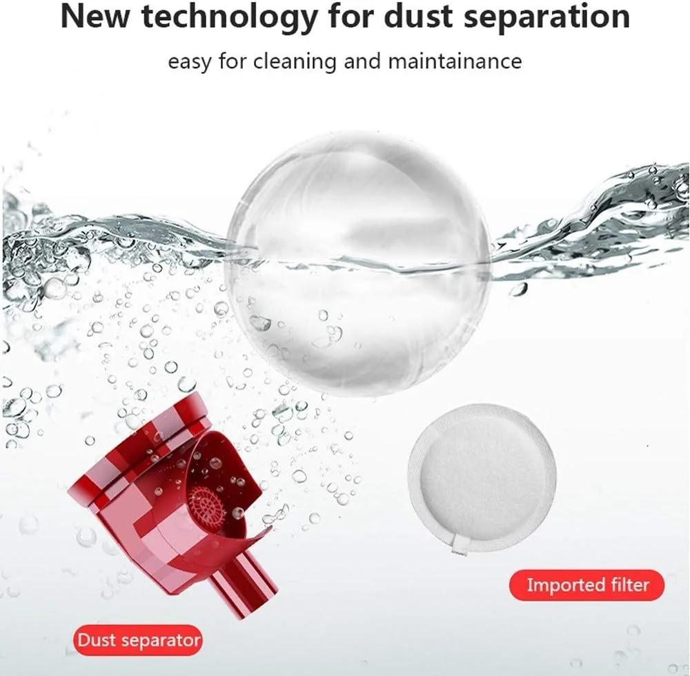 جاروبرقی عصایی سبک وزن 2 در 1 با سیم با قدرت مکش قوی 15Kpa برای فرش و موی حیوانات خانگی (سفید) جاروبرقی عصایی سبک وزن 2 در 1 با سیم با قدرت مکش قوی 15Kpa برای فرش و موی حیوانات خانگی (سفید)