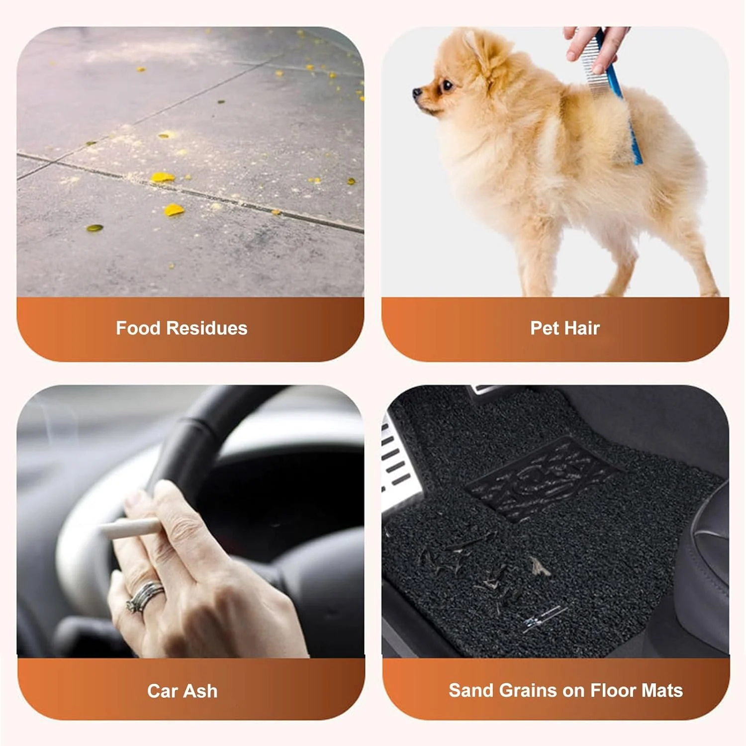 جاروبرقی دستی بیسیم فشرده Zerodis با قدرت بالای 7000PA و 50000 دور در دقیقه برای صفحه کلید کامپیوتر، جاروبرقی قابل حمل خودرو (مشکی) جاروبرقی دستی بیسیم فشرده Zerodis با قدرت بالای 7000PA و 50000 دور در دقیقه برای صفحه کلید کامپیوتر، جاروبرقی قابل حمل خودرو (مشکی)