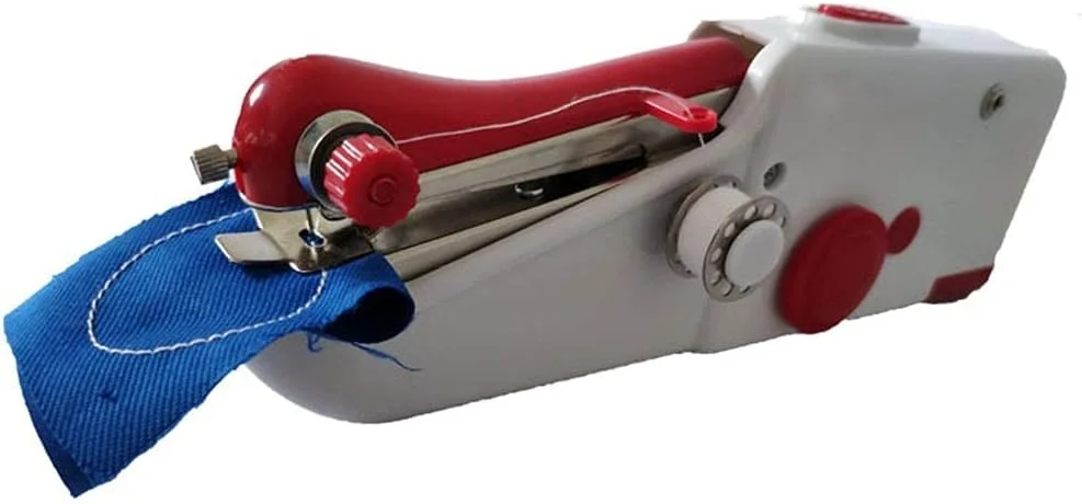 چرخ خیاطی کوچک دستی قابل حمل چند منظوره برقی با باتری مناسب کارهای دستی چرخ خیاطی کوچک دستی قابل حمل چند منظوره برقی با باتری مناسب کارهای دستی