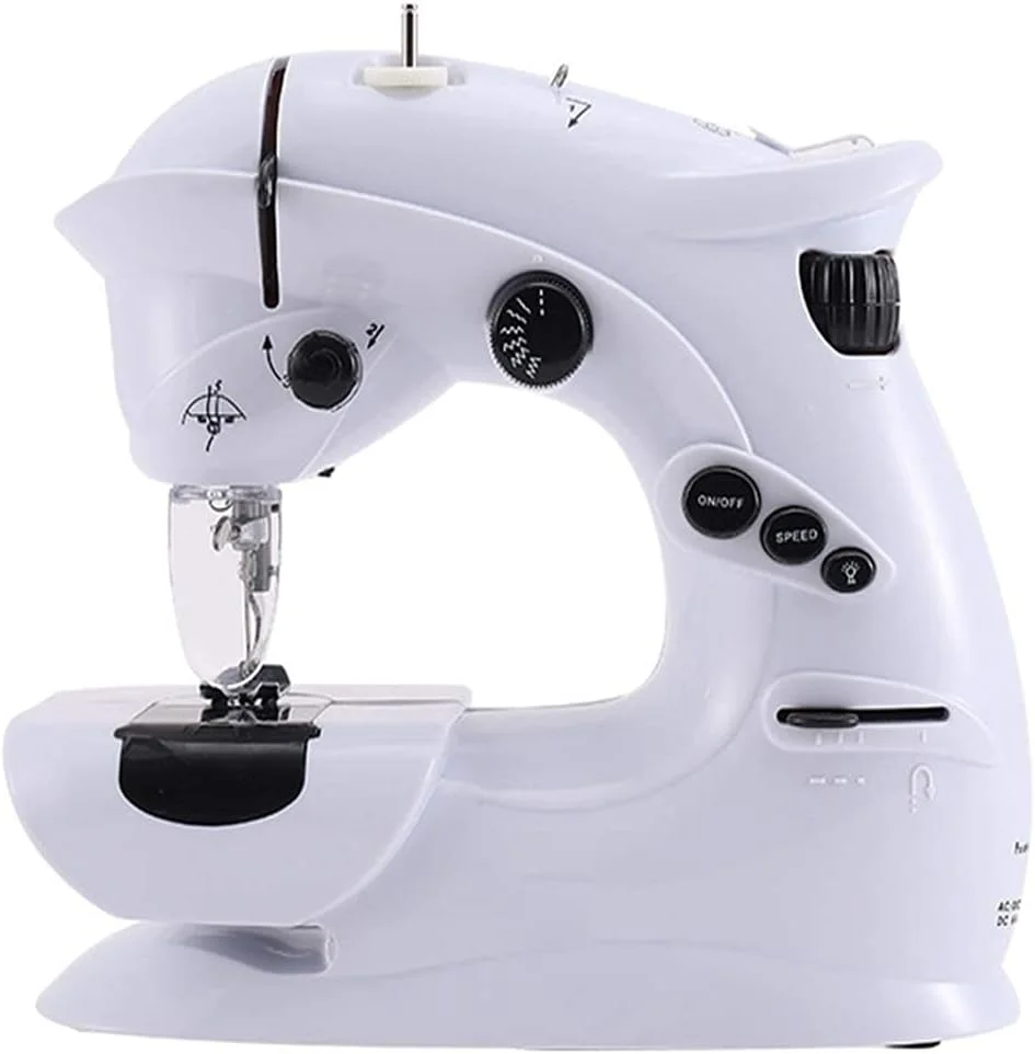 چرخ خیاطی کوچک قابل حمل AJWYSOI با 7 طرح دوخت، مدل های دستی و پدالی، دستگاه تعمیرات خانگی DIY ابزار دستی خیاطی برای بزرگسالان برای ماشین های خیاطی پارچه و لباس چرخ خیاطی کوچک قابل حمل AJWYSOI با 7 طرح دوخت، مدل های دستی و پدالی، دستگاه تعمیرات خانگی DIY ابزار دستی خیاطی برای بزرگسالان برای ماشین های خیاطی پارچه و لباس